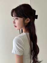 コア 表参道(COA)&nbsp;レイヤーカット/ウエットヘア/オリーブベージュ/表参道/表参道駅