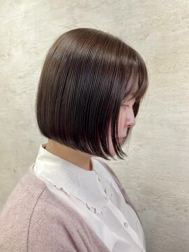 アンジェリカ(Angelica Total Beauty Lifestyle Design) エモージュ愛されショートボブ艶髪似合わせカット