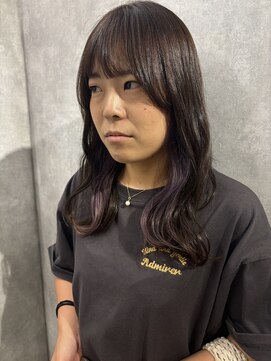 ラボヌールヘアー 宇都宮店(La Bonheur hair) イヤリングカラー