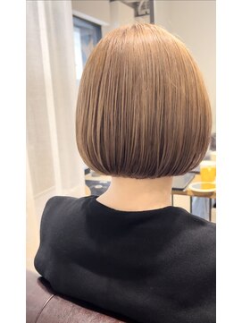 トーン 上大岡(tone.) 【岩木菜々】ボブ×ミルクティー