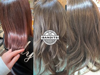 バンディッツ(Bandits)の写真/【種類豊富なトリートメント◎】髪質やクセ、ダメージなどのお悩みに合わせて最適なトリートメントを選定◎