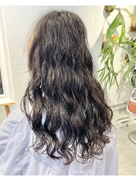 コンビネーション(combination) 縮毛矯正履歴がある髪へのパーマ　ブリーチ履歴も対応可能