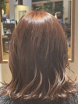 ボタニカ(Botanica) チェリーブラウン/ボブ/ ミディアムレイヤー/顔周りレイヤー