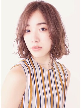 アイスバーグ ウェスト 清澄白河(eyesburg W/est) ニュアンスカールボブナチュラルスタイル