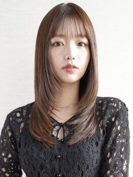 クオン(kuon)の写真/気になる白髪染めもカバーしながらキレイに染まる♪髪に優しい水素ケアカラーで理想の艶髪へ《石川/金沢》