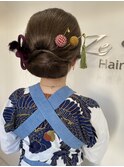 【浜松祭り】☆お祭りヘアシニヨンスタイル