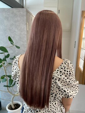 ムーン バイ ケンジ(moon by KENJE) 『daichi』髪質改善/ピンクベージュ/レイヤー