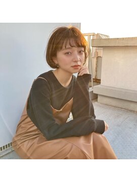 アッシュ 志木南口店(Ash) ショート/くびれショート/くびれボブ/ショコラベージュ