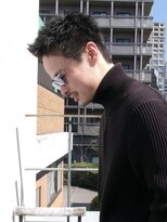 ノイ(noi)&nbsp;センターパートニュアンスパーマ刈り上げツーブロックメンズヘア