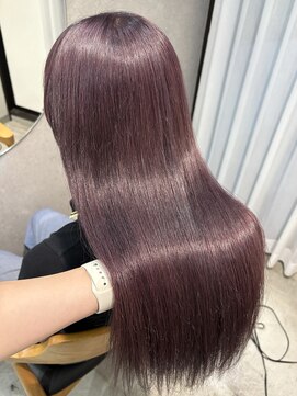 リュンヌ(Lune) ピンクパープル/ダブルカラー/ブリーチ/ラベンダー/YU248