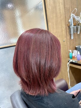 カイノ なんばエキカン店(KAINO) 艶と透明感を叶えるピンクカラー♪