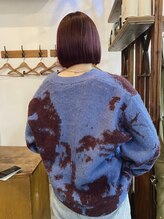 ガーデンヘアー(Garden hair) カシスピンクカラー