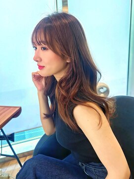 アリスバイアフロート 自由が丘(ALICe by AFLOAT) 小顔レイヤーカット／マロンベージュ【自由が丘】