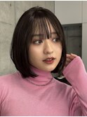 レイヤーカット/ミディアムレイヤー/髪質改善/顔まわりカット