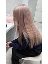 ロンド レア 天神大名店(Lond Le’a)&nbsp;黒髪カタログ/オリーブグレー/ココアベージュ/小顔に見せるヘア