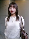 透明感グレージュカラー【倉畑果歩】
