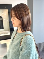 ナンブ セントラル(nambu-CENTRAL)&nbsp;くびれボブ×透明感ブラウン