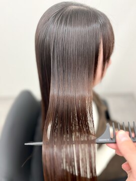 艶髪/縮毛矯正/髪質改善/ストレート