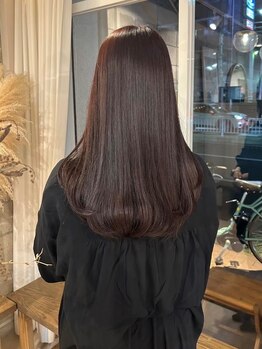 女性目線の「共感」と「提案」を大切に、繊細なニュアンスまで汲み取りお客様の魅力を最大限に引き出す◎