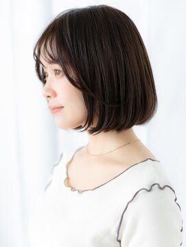 ドクターズサロン LAB 小山店 シースルーバング大人可愛い小顔ボブj小山20代30代40代