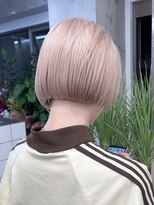 サンクプロジェクト(cinq PROJECT) ブリーチダブルカラーラベンダーミルクティーグレージュレイヤー