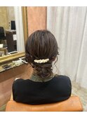シニヨンアレンジ