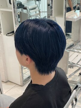 ヘアーアンドメイク ニューヨークニューヨーク 姫路店(Hair&Make NYNY) ブルーブラック