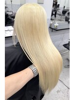 エゴル ナゴヤサカエ(ENGOL NAGOYA SAKAE)&nbsp;新美蓮/ブロンド/抜きっぱなし/ハイトーン/ブリーチ