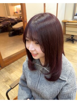 ジル フラン 吉田店(JILL franc) 春カラー3/1ラベンダーカラー大人ガーリー