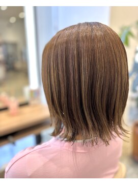 ディーボーイ 健軍店(D-BOY) ボブレイヤー/ベージュ/ハイライト