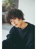 ★メンズカット+パーマ＋ナノバブルシャンプー￥7500