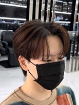 メンズヘアセンス 渋谷(MEN'S HAIR SENSE)&nbsp;ニュアンスパーマ/センターパート/メンズ/眉毛/フェザーパーマ