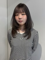 アクシス ナゴヤ(AXIS NAGOYA)&nbsp;ミルクティーブロンド/ダークブルー/デジタルパーマ/