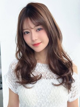 ナイロン 栃木店(NYLON.) 《NYLON.》【愛されモテ髪】柔らか質感ロング×ショコラブラウン