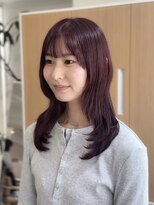 シュシュバイジャガラ 千葉駅北口店(chou chou byJAGARA)&nbsp;レイヤーカット×ピンク