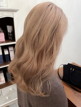 セットアップ 岡山北長瀬店(SET-UP) ブランドベージュ ホワイトミルクティー ケアブリーチ