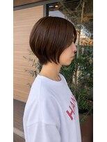 リールヘアー 大野城店(rire hair) 小顔ショート