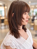 フリップビーアヴェダ(FLIP B AVEDA) 千葉美容院×本八幡×レイヤーカット×ミディアム