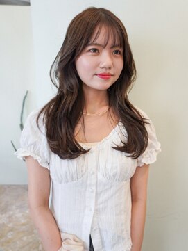 ノエマ イチノミヤ(NOEMA ICHINOMIYA) オリーブベージュ×ロングレイヤー