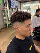 ファクトリーバーバーショップ(FACTORY barber shop)&nbsp;極道パーマ