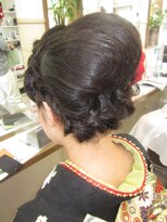 コアフィールフィス(COIFFURE fils)&nbsp;高さをだしてしっとりアップ