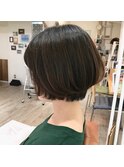 Coast.ショートボブ×ダークモカ×ノームコア×大人