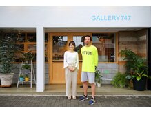 ギャラリーナナヨンナナ(GALLERY747)の雰囲気（この外観が目印です♪）