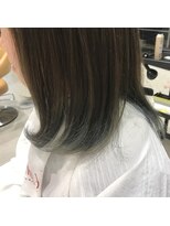 ヘアサロンヒナタ(hair salon Hinata) ブルージュグラデーションカラー