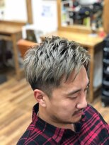 ヘアスタジオ ロメオ(hair studio Romeo) グレージュ×ツーブロック