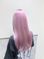 ゴウトゥデイシェアサロン 原宿Verno店(GO TODAY SHAiRE SALON) BLACKPINKリサピンク髪色 モモ ロゼ 韓国ピンクカラー