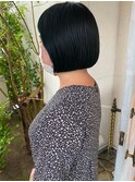 guest snap ミニボブ×ブルーブラック