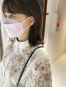 コフィー バイ メルト 吉祥寺(cofy by melt) 【三ツ井純】ナチュラルハイライト大人可愛い透け感アッシュ