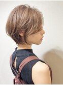 #チャレンジしやすい長めショート