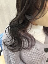 アルーシェ 心斎橋(Alushe)&nbsp;イヤリングカラー×シルバーパープル